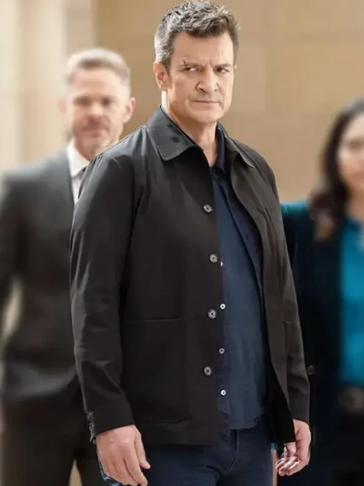 The Rookie Nathan Fillion Black Jacket