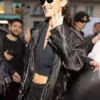The_Beauty_Bella_Hadid_Black_Leather_Jacket
