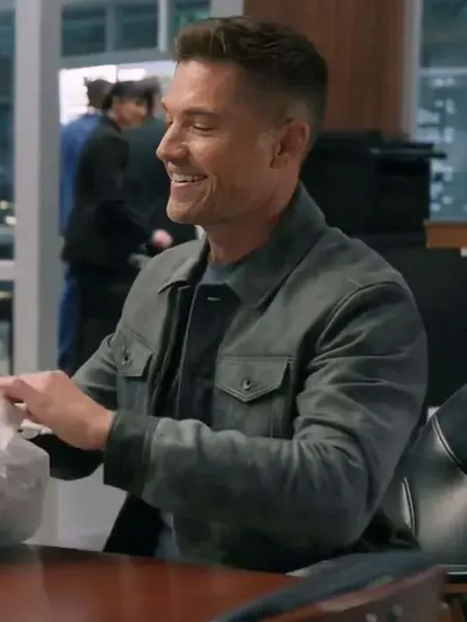 Tim Bradford The Rookie Suede Leather Jacket