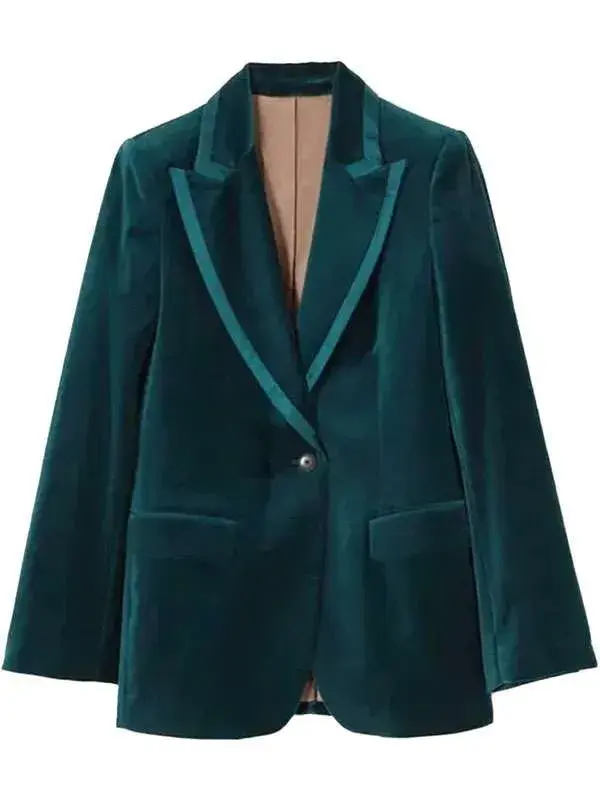 Traitors Claudia Winkleman Blazer Blue