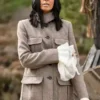 Traitors Claudia Winkleman Grey Wool Jacket