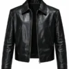 Typhoon Family Lee Jun Ho Classic Black Leather Jacket