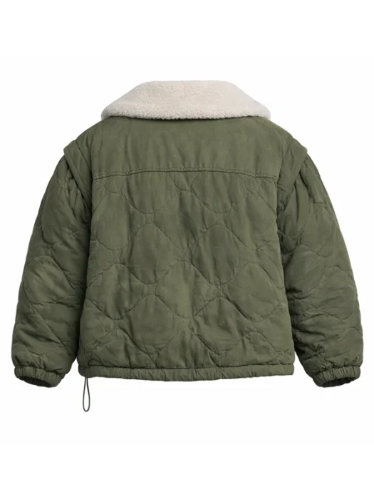 Under Salt Marsh Jackie Ellis Puffer Jacket Back