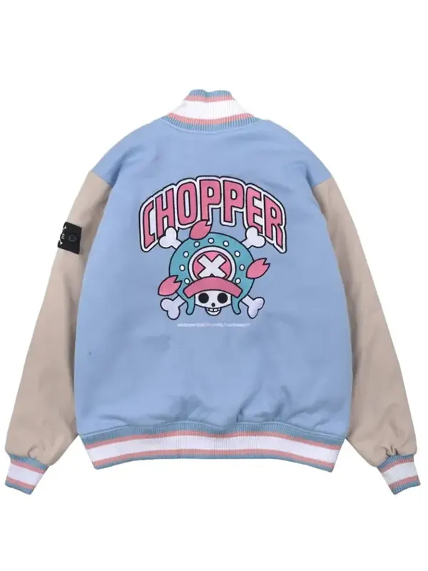 W.Essentiels x One Piece Varsity Jacket back