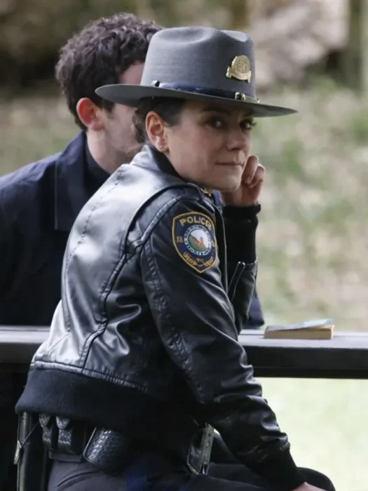 Wake Up Dead Man Mila Kunis Jacket Back