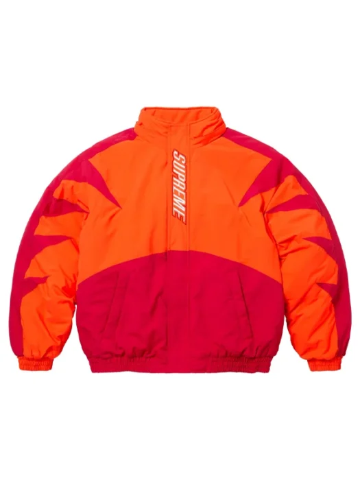 Wildcat Sideline Orange and Red Puffer Jacket