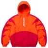 Wildcat Sideline Puffer Orange and Red Jacket
