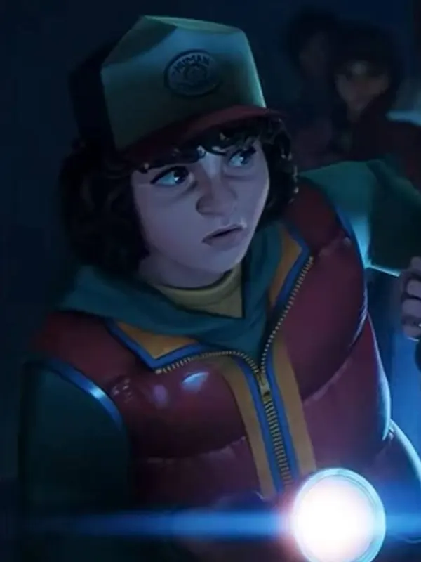 Will Stranger Things Tales From 85 Red Puffer Vest