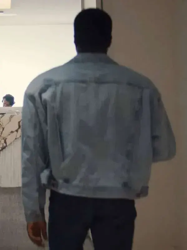 Wonder Man Yahya Abdul-Mateen II Denim Jacket Back