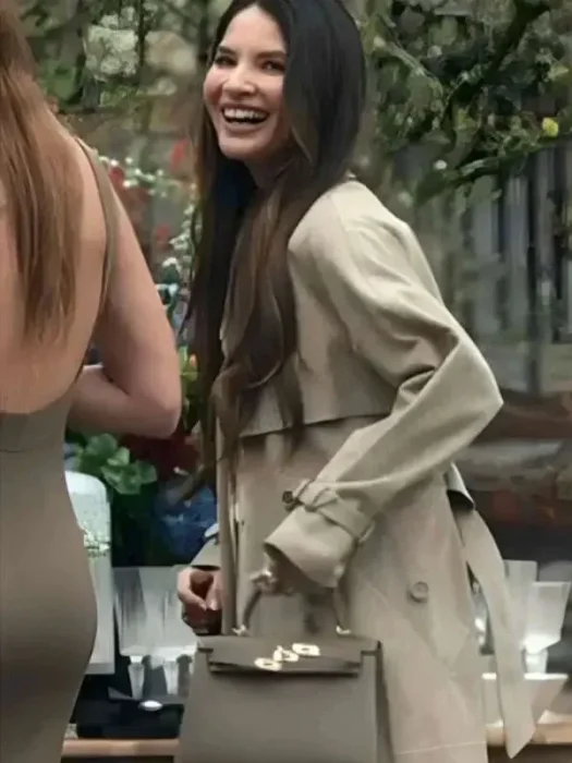 Your Friends and Neighbors Samantha Levitt Beige Coat