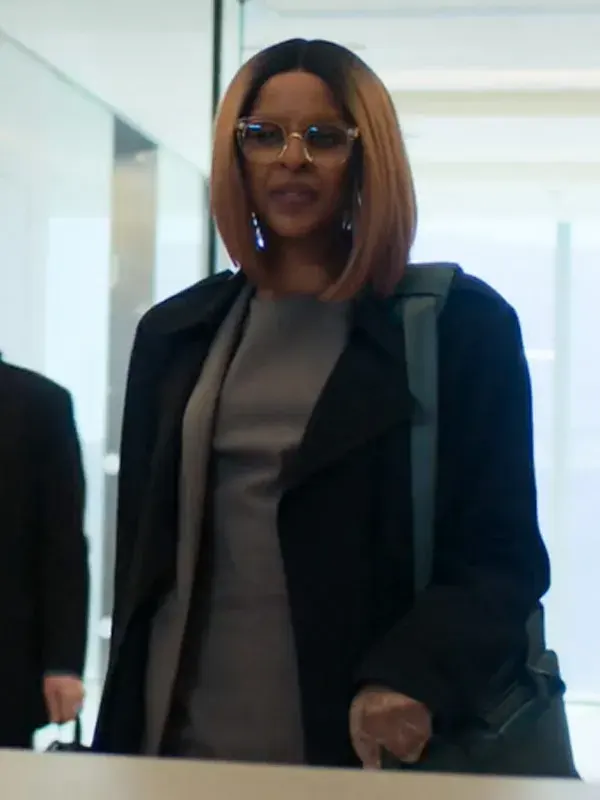 Yusra Warsama Steal Black Trench Coat