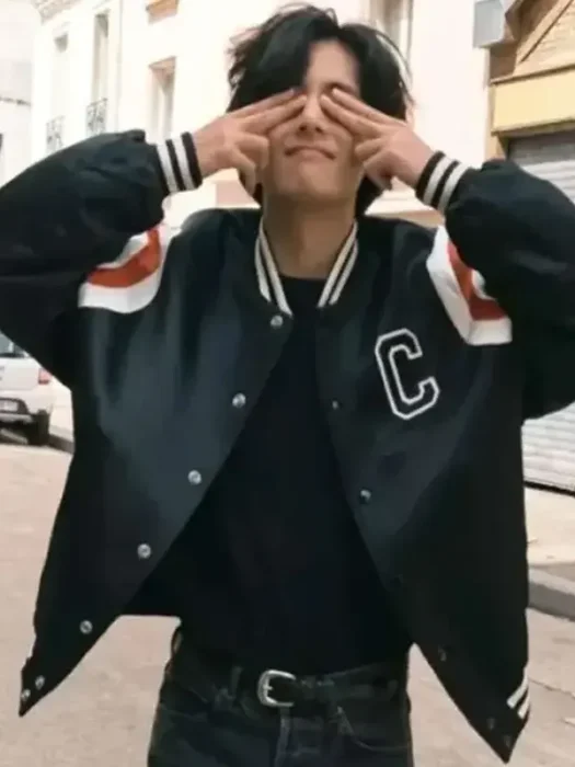 2026 Kim Tae Hyung Black Jacket