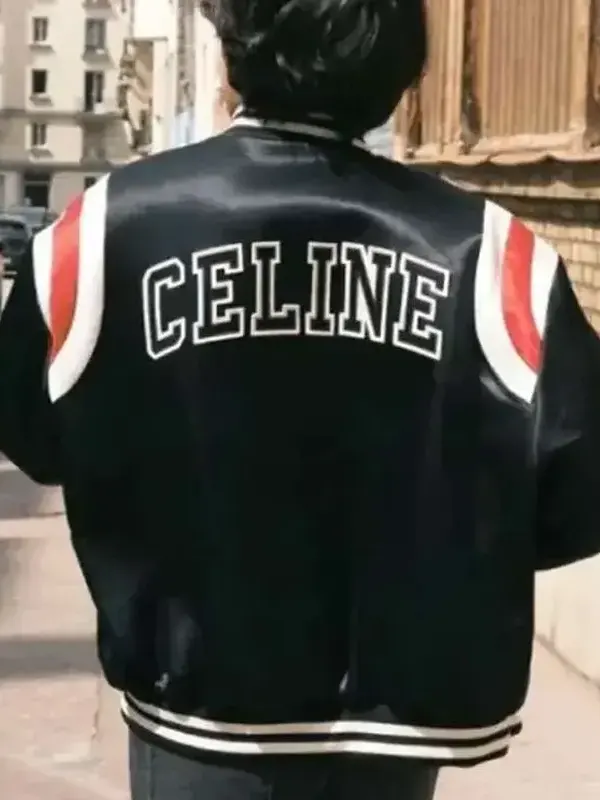 2026 Kim Tae Hyung Black Jacket Back