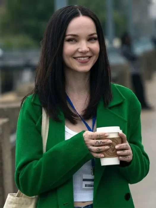 56 Days Dove Cameron Green Coat