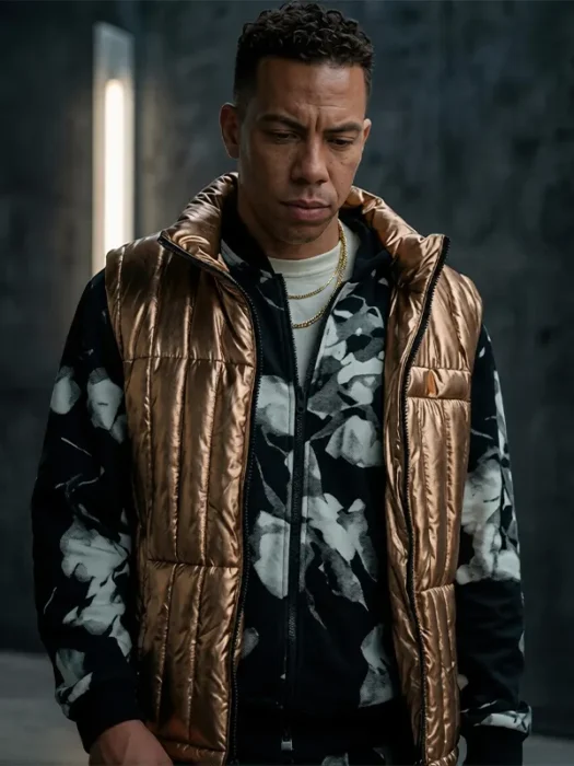 56 Days Kevin Sullivan Puffer Gold Vest