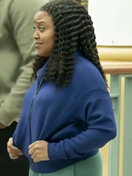 Abbott Elementary Janine Teagues Blue Jacket