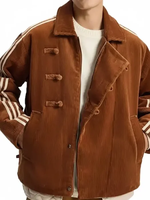 Adidas 2026 CNY Brown Corduroy Jacket