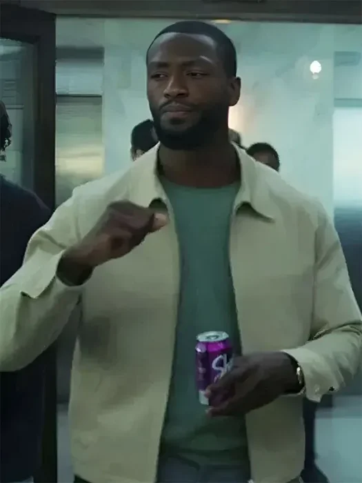 Aldis Hodge TV Series Cross Alex Cross Off White Cotton Jacket