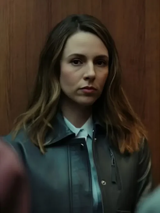 Alona Tal TV Series Cross S02 Kayla Craig Black Leather Jacket