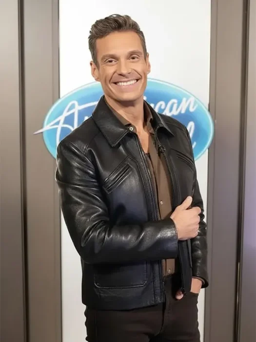 American Idol S24 Ryan Seacrest Black Jacket