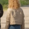 Animal Control Paula Burrows Beige Jacket Back