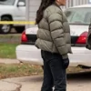 Arienne Mandi Chicago PD S13 Bomber Jacket Back