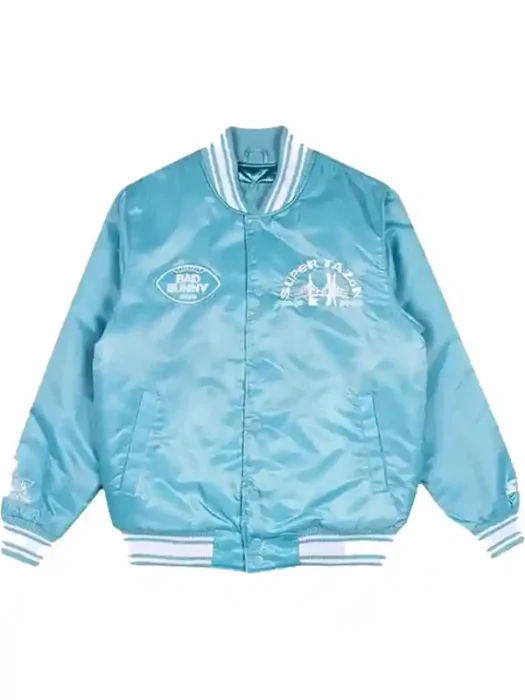 Bad Bunny x Super Tazón Blue Starter Jacket