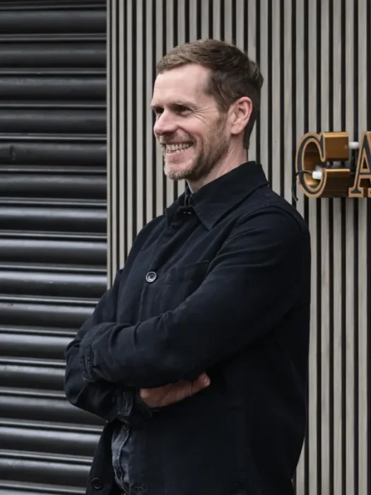 Betrayal S01 Shaun Evans Black Cotton Jacket