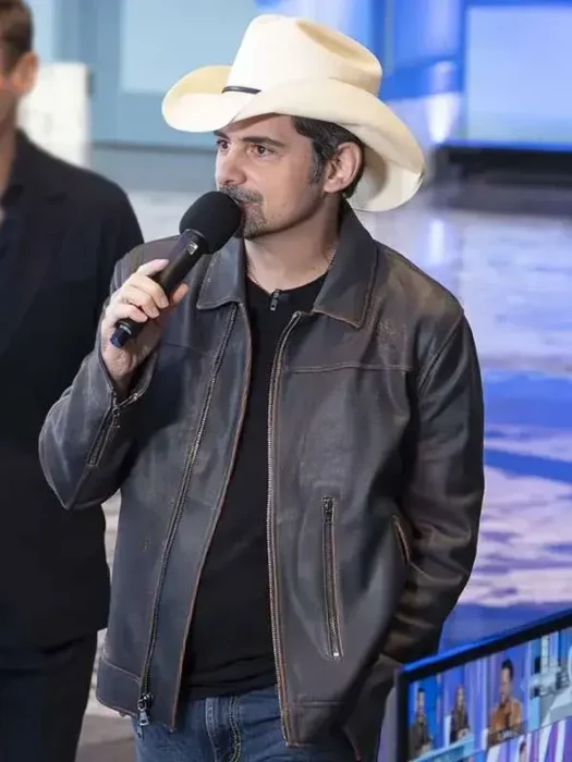 Brad Paisley American Idol Leather Jacket