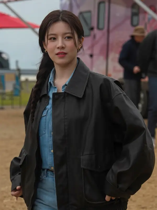 Can This Love Be Translated Go Youn Jung Dark Brown Jacket