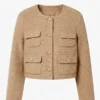 Cha Mu Hee Classic Brown Signature Jacket