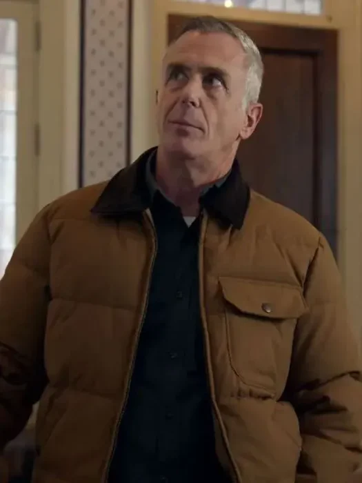 Chicago Fire Christopher Herrmann Brown Puffer Jacket