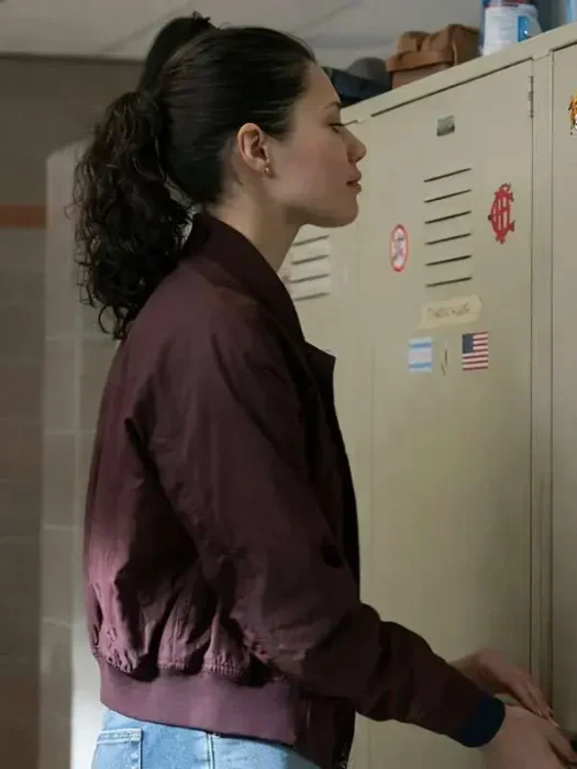 Chicago Fire Hanako Greensmith Maroon Jacket