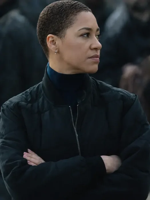 Criminal Record Cush Jumbo Black Quilted Jacket