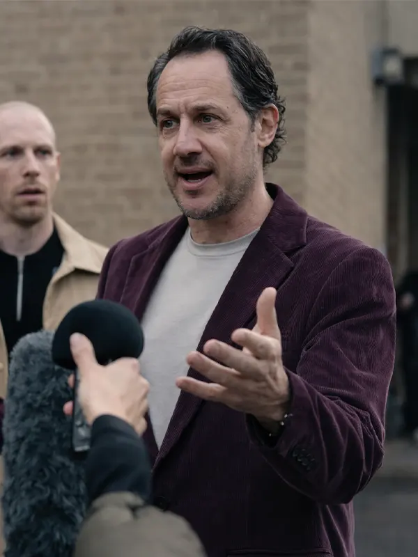 Criminal Record Dustin Demri Burns Purple Blazer