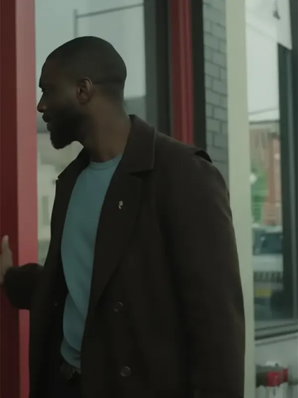 Cross Alex Cross Dark Brown Wool Coat