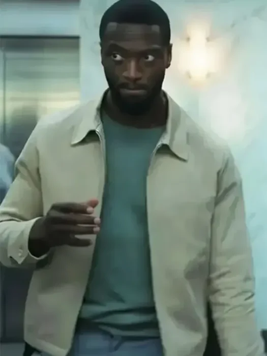 Cross Alex Cross Off White Cotton Jacket