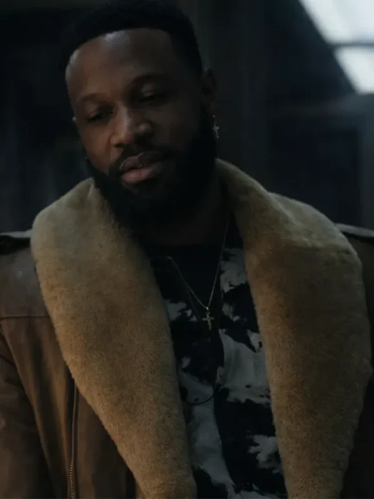 Cross Bobby Brown Shearling Suede Coat