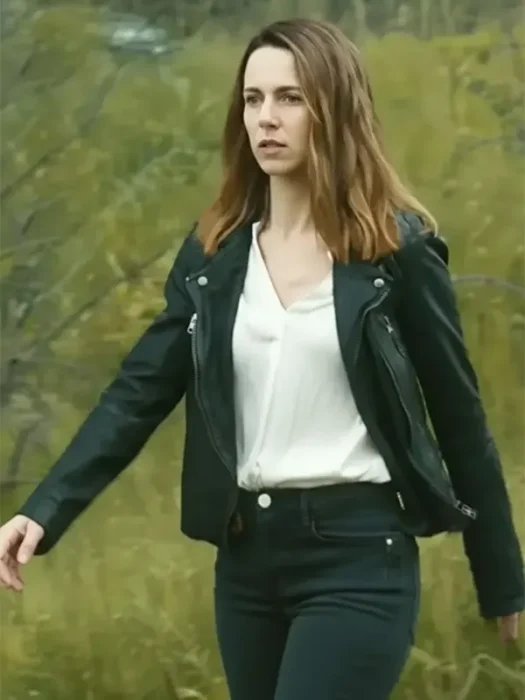 Cross Kayla Craig Black Leather Jacket