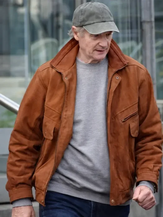 Danny 4 Kids Walk Into a Bank Suede Brown Jacket