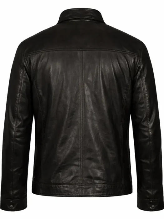 Dark Winds S04 Premiere Titus Welliver Leather Jacket back