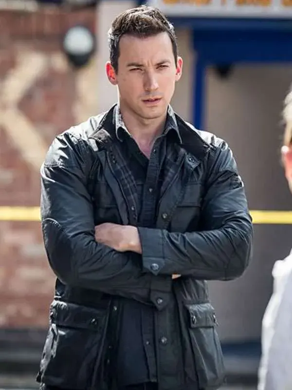 David Caves Silent Witness Black Jacket