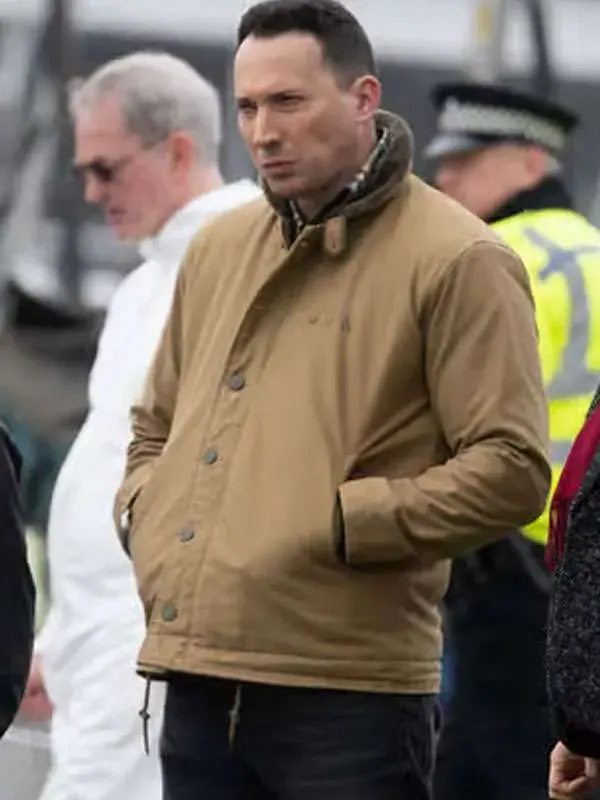 David Caves Silent Witness Brown Cotton Jacket