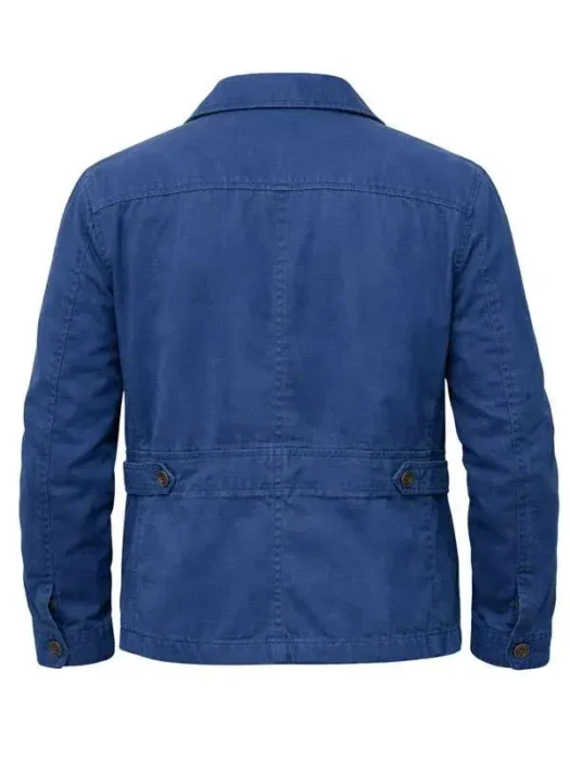 Death in Paradise Mervin Wilson Blue Jacket Back