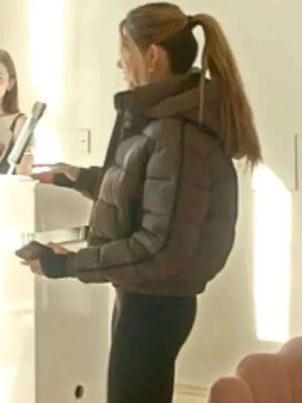 Demi Engemann The Secret Lives of Mormon Wives Hooded Puffer Jacket