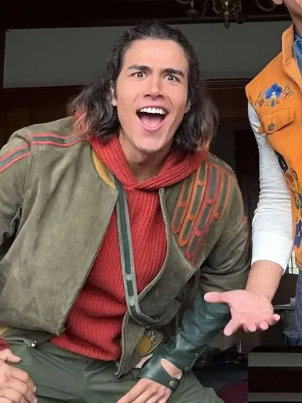 Descendants Wicked Wonderland Joel Oulette Olive Green Jacket