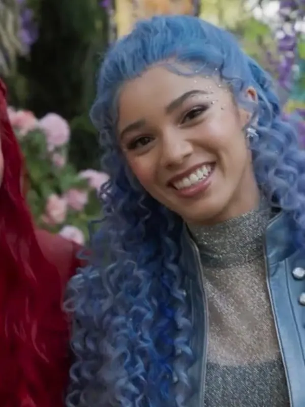 Descendants Wicked Wonderland Malia Baker Blue Cropped Jacket