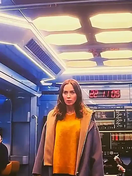 Disclosure Day Emily Blunt Coat