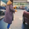 Disclosure Day Emily Blunt Gray Coat