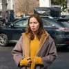 Disclosure Day Emily Blunt Grey Coat